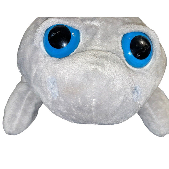 SeaWorld Plush Manatee Mom & Baby Calf Petting Zoo Nursery Souvenir Shower 17" - Picture 7 of 12